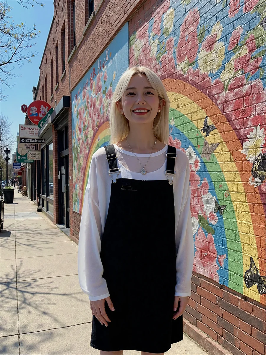 Dames Halloween zwarte jurk All-Match Herfst Winter Koud weer Dik Zwaar Warm Gezellig Comfortabel Zacht Geschikt Veelzijdig