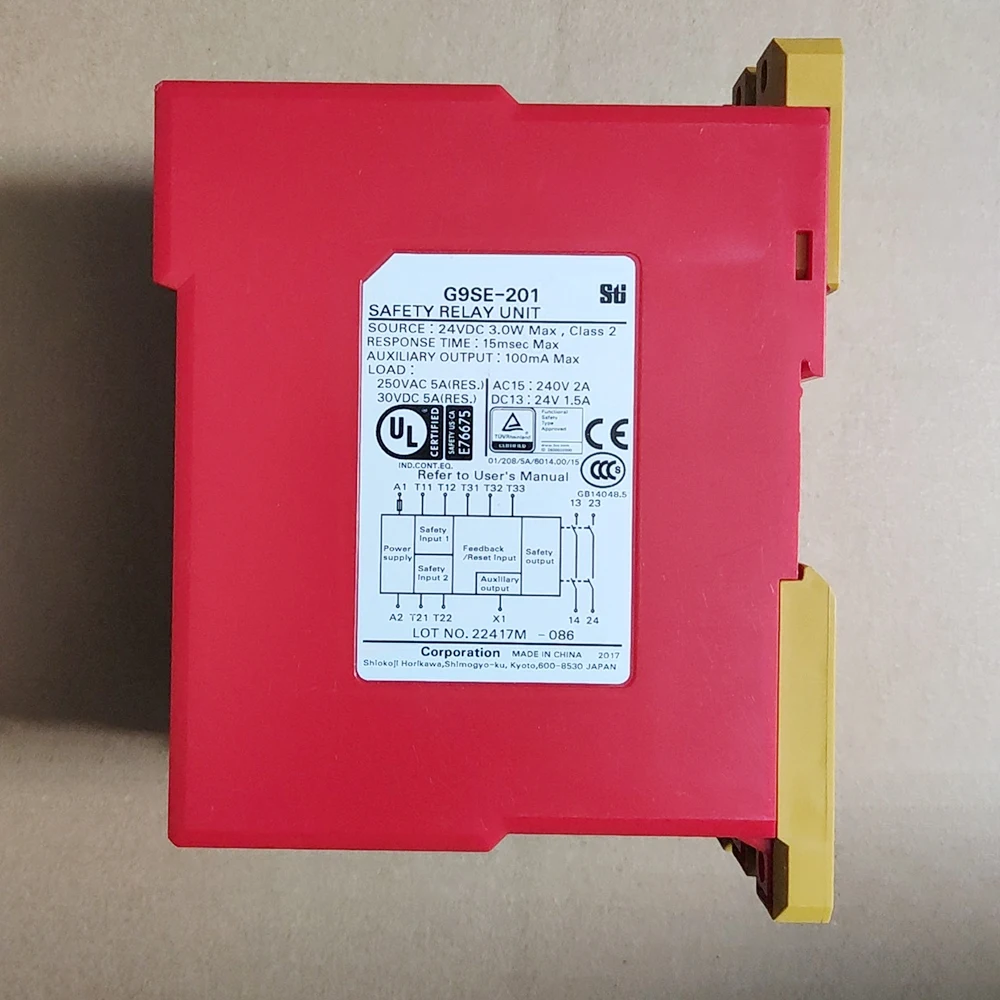 New Safety Relay Unit G9SE-201 Safety Controller High Quality Fast Ship