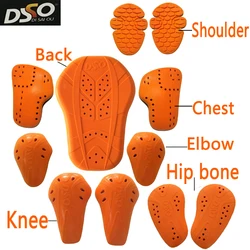CE-niveau 1/2 Armor Moto Jeans Kniebeschermers Kruisbord Motorjas Insert Protectors Rijdende beschermende uitrusting
