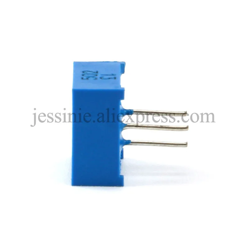 5pcs/lot 3386P 3386 1K 2K 5K 10K 20K 50K 100K 500K 1M ohm Trimpot Trimmer Potentiometer Variable Resistor Adjustable Resistance