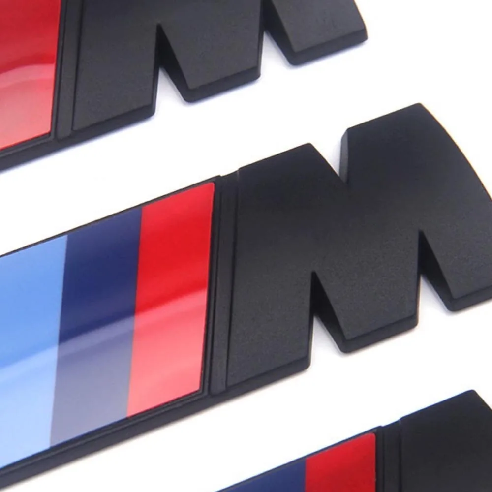 Bmw Car 3D ABS Trunk Letters Logo Badge Bmw Sticker NEW 5 Series 525li 530li 540i M Logo Car Displacement Sticker Decor