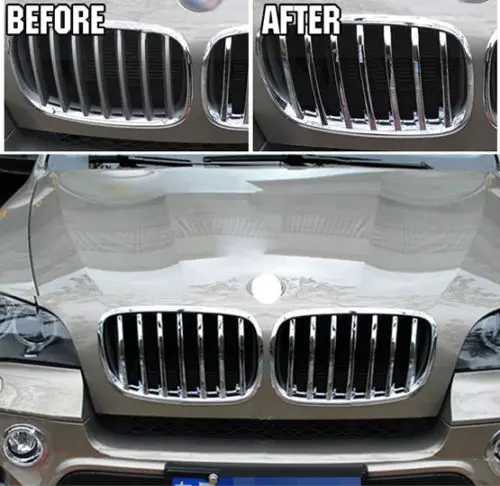 

Хромированная передняя решетка радиатора (сетка) для BMW X5 E70 2008-2013 годов выпуска, 3 отделения