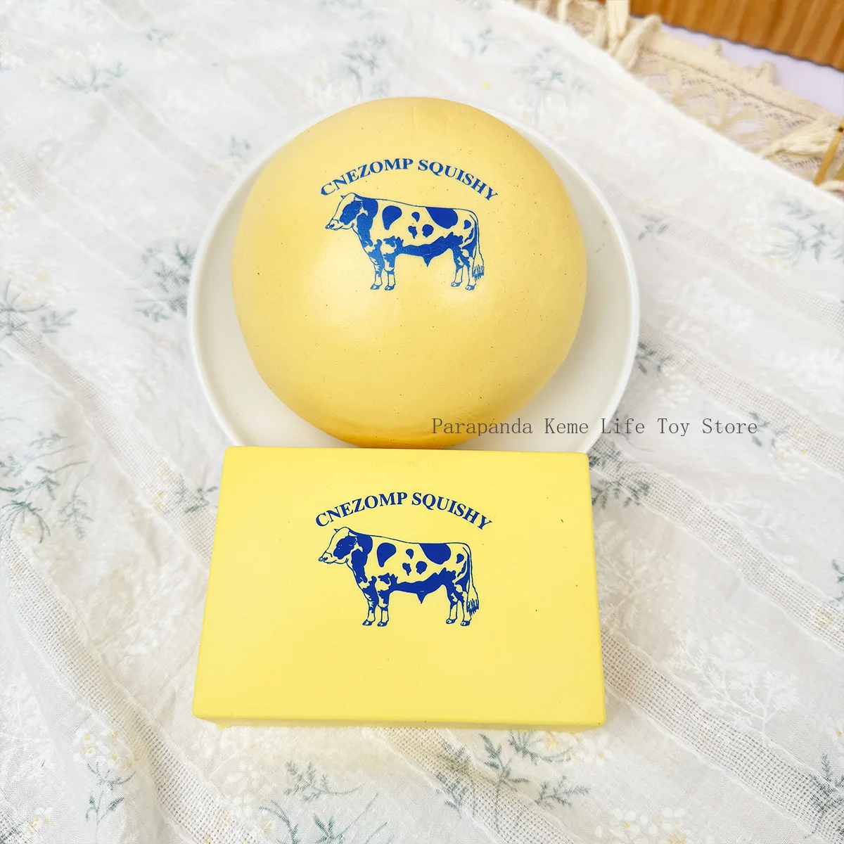 부드러운 슬로우 리바운드 버터 브릭 스퀴즈 장난감 TPR 스퀴시 장난감 재미있는 스트레스 해소 장난감 어린이 및 성인과 사무실용