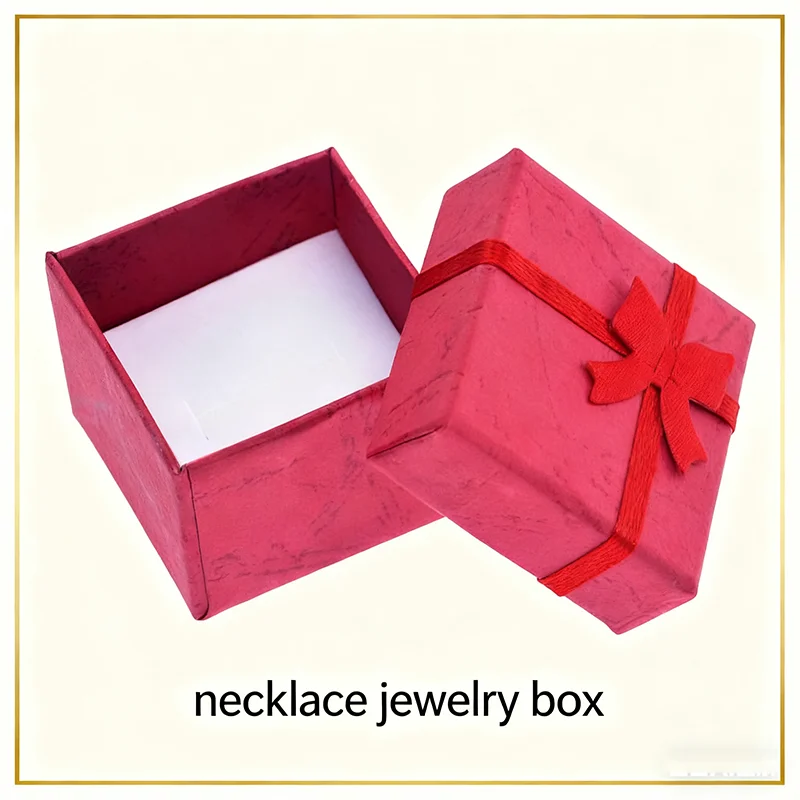 

24Pcs Jewelry Gift Boxes Pink Bowknot Style 4x4x3cm Storage Organizer for Earrings Rings Necklaces Bracelets Jewelry Gift Box