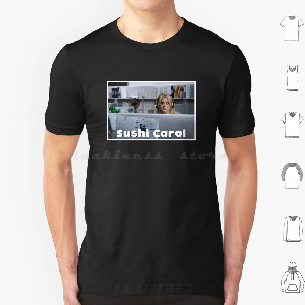 We Should Get Sushi , Carol! T Shirt Big Size 100% Cotton Mad Bull Sushi Ebay Carol Sushi Carol Meme Indian Guy Indian Ebay Guy