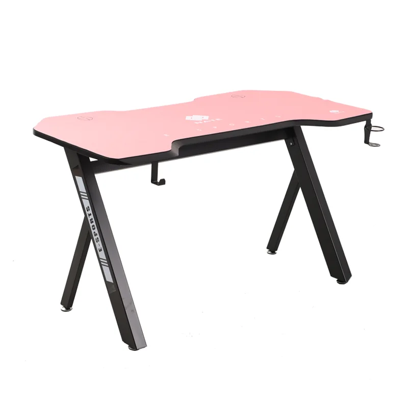 

NATE High Quality Popular Professional E-sports Home Office Game Table Ergonomic Gaming Desk Pink