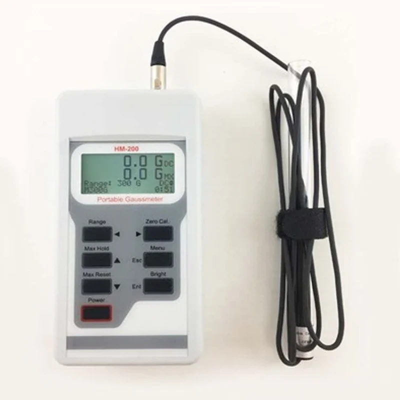 AC and DC multi-function intelligent digital Gaussian meter, magnetic field tester