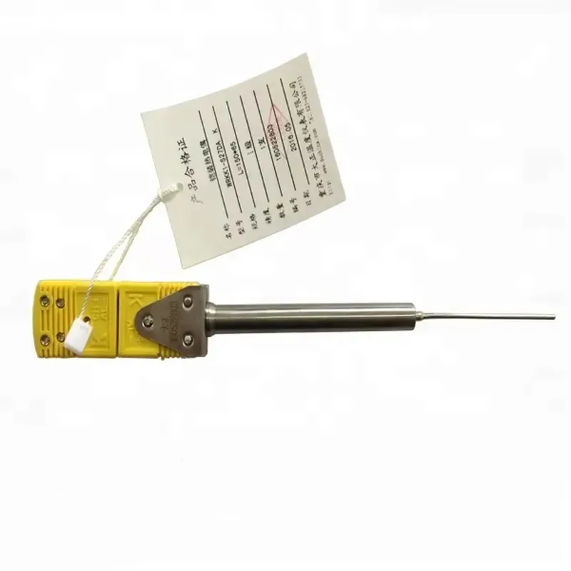 Duchin WRKK1-S270A CE ISO Certified Sheath K Type Thermocouple Temperature Sensor Probe Connector IP65 Serial Port