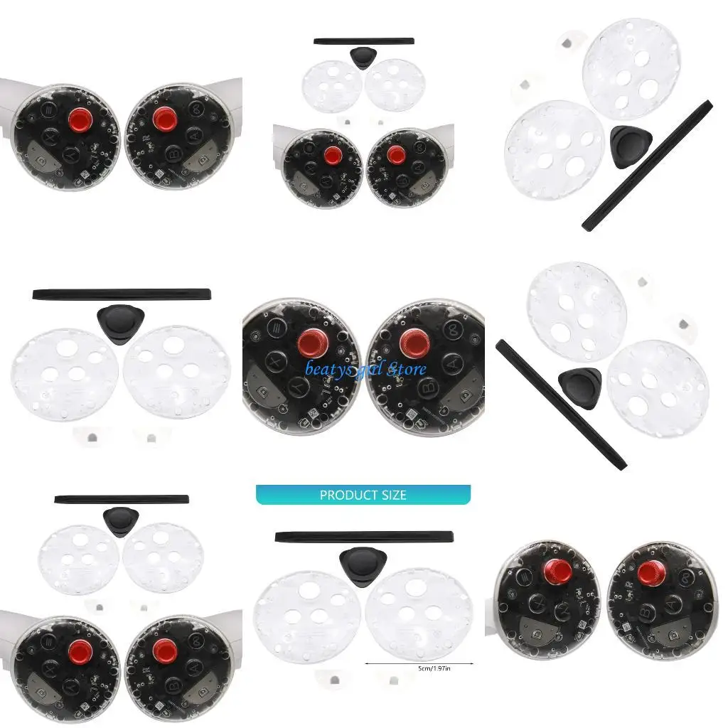 

C7AB Handle Accessories Game Replacement Top Protector Controller Cover Grips