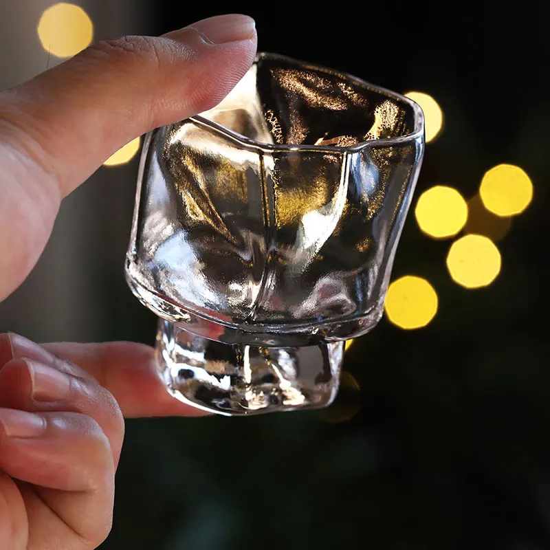 Japanese Drink Dassai Sake Cup Designer LIU Crystal Tasting Wine Tumbler Liquor Shot Glass Whiskey Whisky Tumbler Brandy Snifter