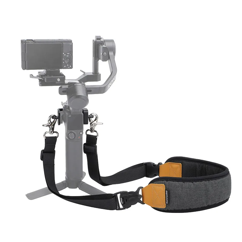 

Neck Lanyard Shoulder Strap Thickened Widened Strap With Metal Hooks For DJI RS3 Mini Handheld Stabilizer Accessories