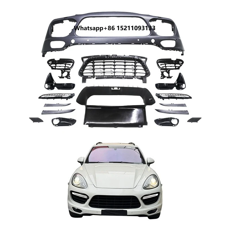 2011-2014 958 Front Bumper Grille New Condition Car Modification Body Kit with Fog Light for
