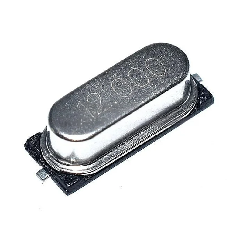 10PCS 49SSMD oscillatore a cristallo passivo 4MHZ 6MHZ 8MHz 12MHZ 11.0592M 16MHZ 20MHz 22.1184M 24MHZ 25MHZ oscillatore al quarzo cristallo