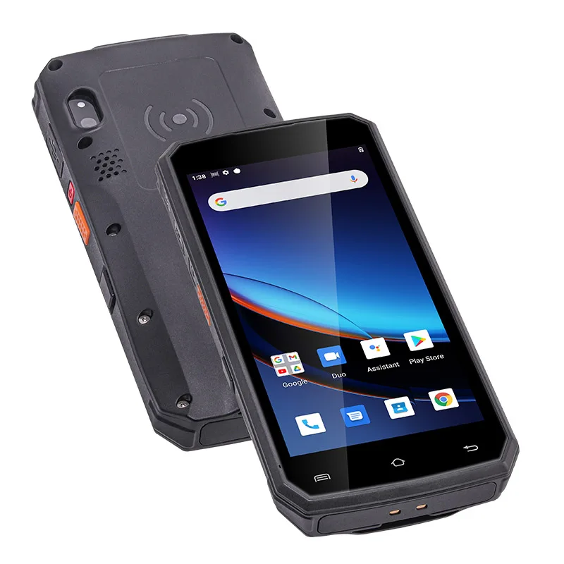 UNIWA M580S 4G Smartphone Android 10 4GB RAM+64GB ROM Industrial Rugged PDA with Barcode Scanner 8MP 3900mAh NFC Mobile Phone