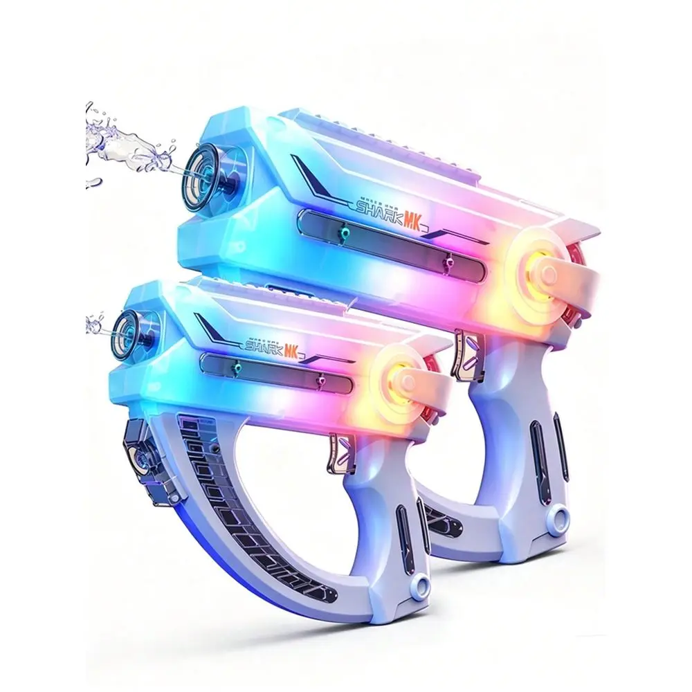 

Daily Play 7Color Space Water Gun Toy, Electric Automatic Super Water Blaster With Rainbow Glow Lights, Summer Outdoor Prop, Pe