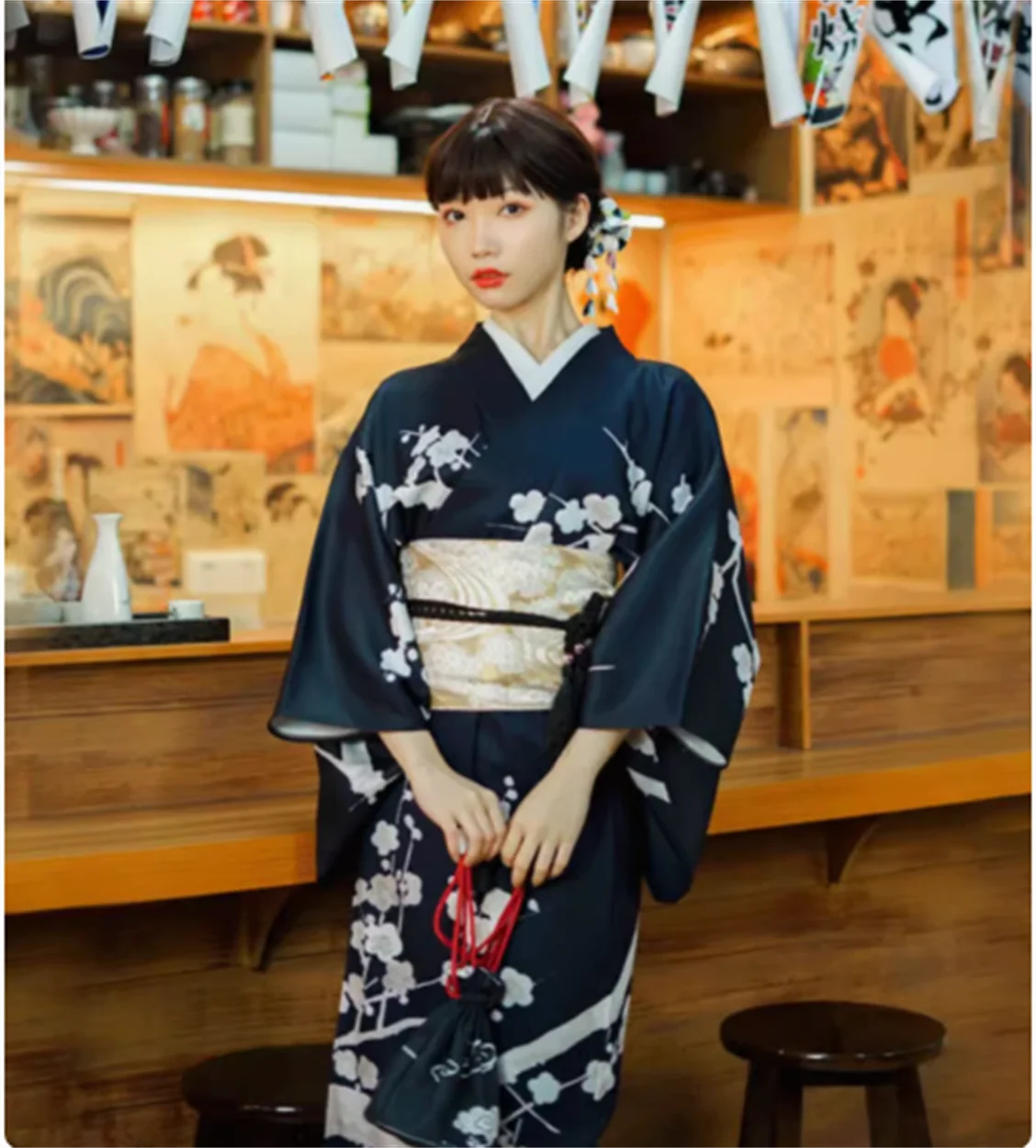 

Tea artist kimono traditional version formal attire