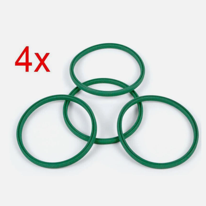 

4Pcs Car Green Rubber Seat Intercooler Turbo Pipe Seal O-Ring 3C0145117F For Volkswagen For Audi Auto Accessories Replacement
