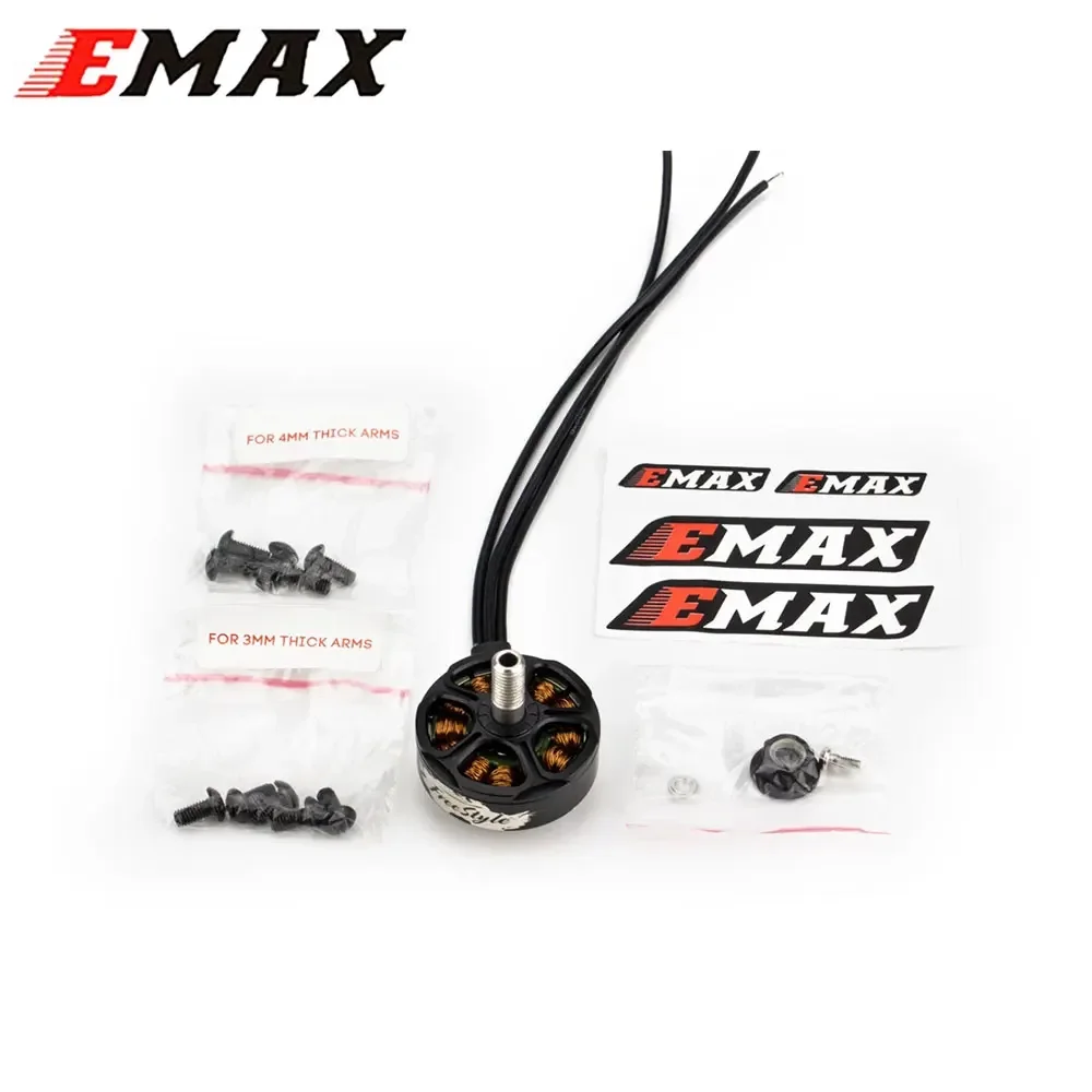Moteur brushless Emax Freestyle FS2306 1700KV 3-6S / 2400KV 3-4S pour drone Buzz Hawk FPV Racing, pièces de rechange RC