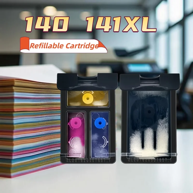 

GraceMate 140XL 141XL Replacement Ink Cartridge for HP 140 141 hp140 hp141 for Photosmart C4583 C4283 C5283 Deskjet D4263 C4480
