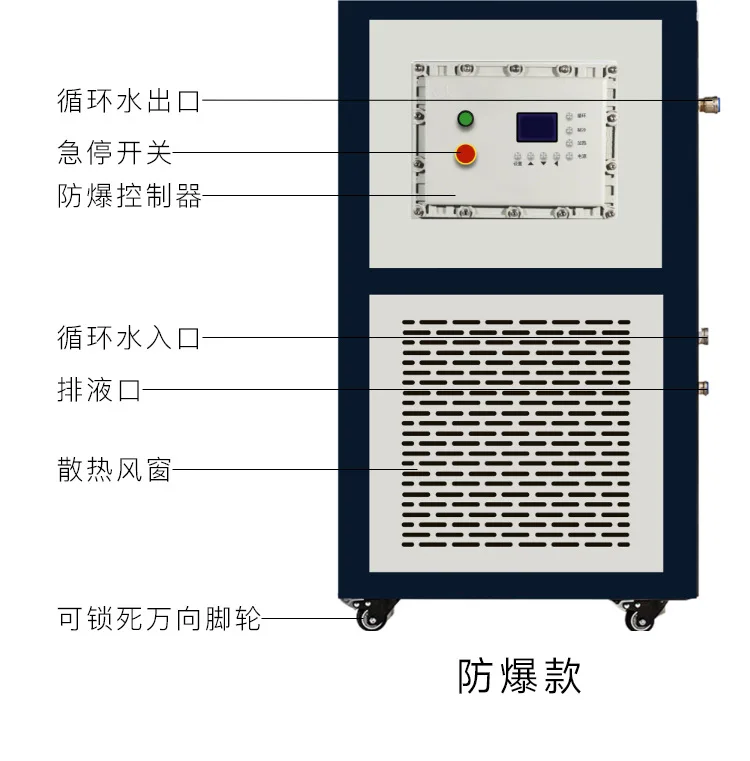 máquina integrada de alta e baixa temperatura à prova de explosão de laboratório
