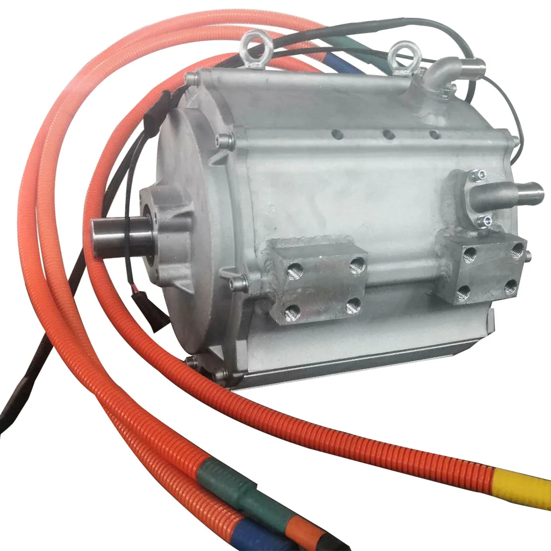 

Синхронный двигатель с постоянным магнитом, 35 кВт, 330 в, аксессуары для модификации автомобилей, драйвер с водяным охлаждением электродвигателя