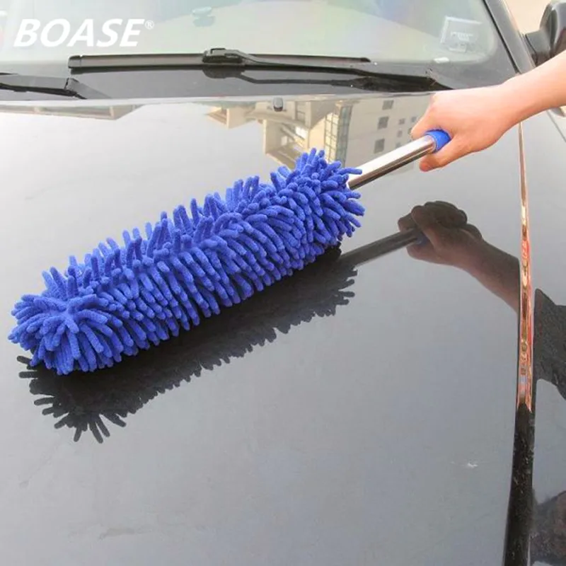 Car Cleaning Supplies Microfiber Car Cleaning Duster Wash Wax Brush High Quality Car Washing Clean Brush