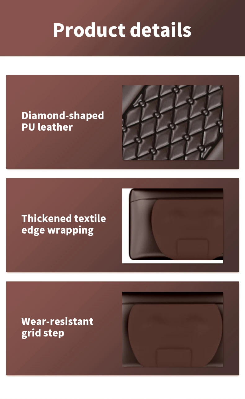 مرتبة تدليك كهربائية لتقويم العظام لكامل الجسم من Good Sellers بحجم قياسي مع حصيرة سرير تعمل بوظيفة الاهتزاز والتدفئة #4