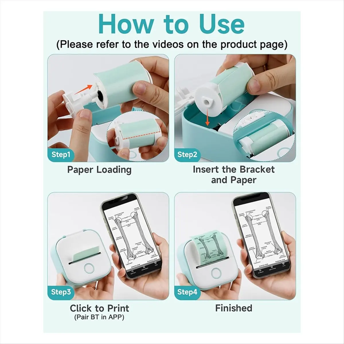 【A90U】Mini Printer …