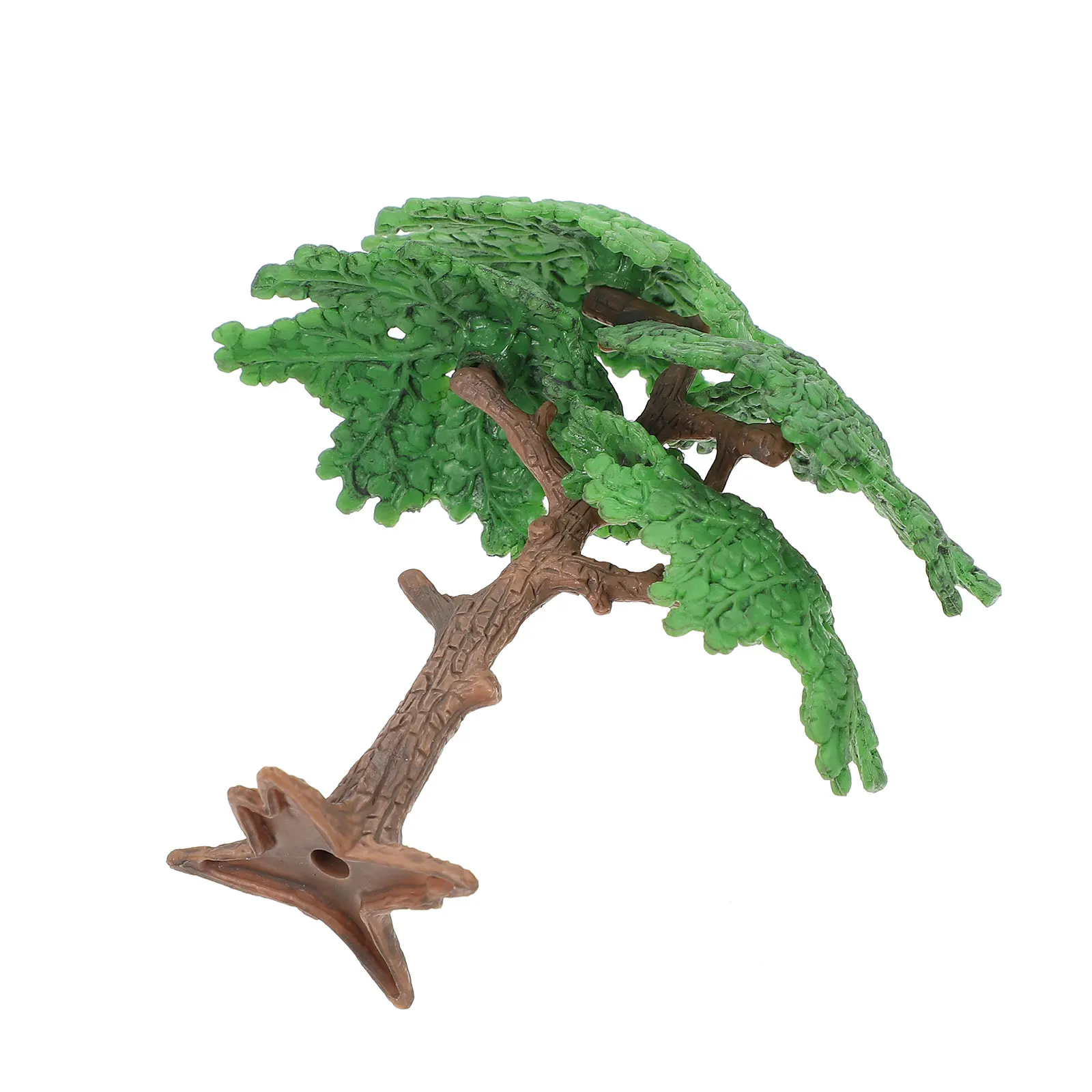 

3 Sets Pine Tree naments Bright Color Simulation Fake Pine Tree Plastic L scape Layout Prop Desktop Decor Green Plants