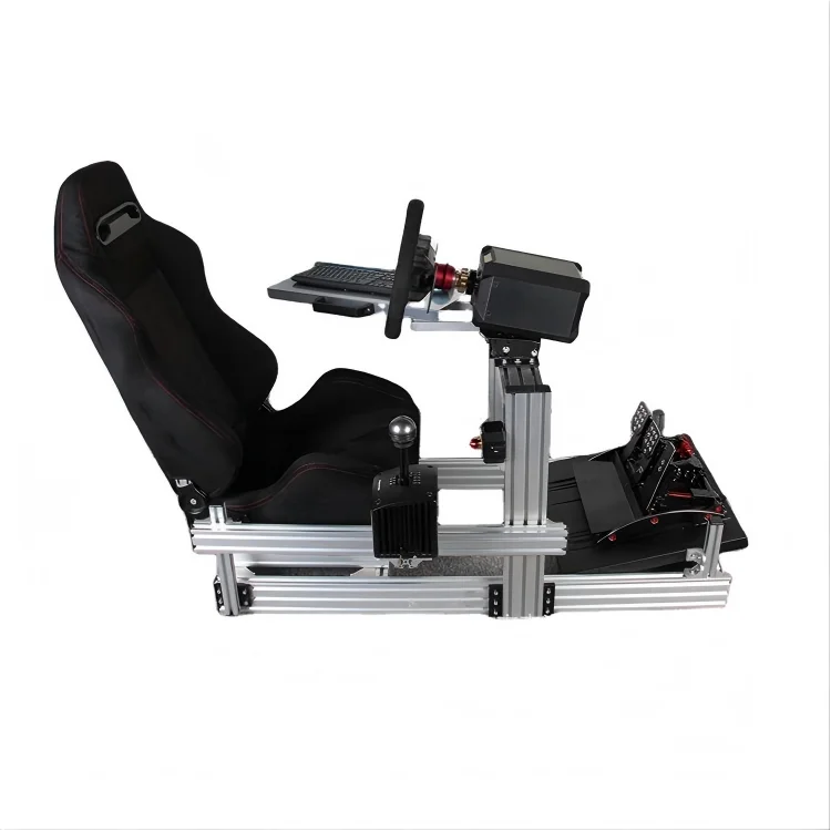 Aluminum Profile 3090 Racing Game Steering Wheel Mount, Durable and Adjustable