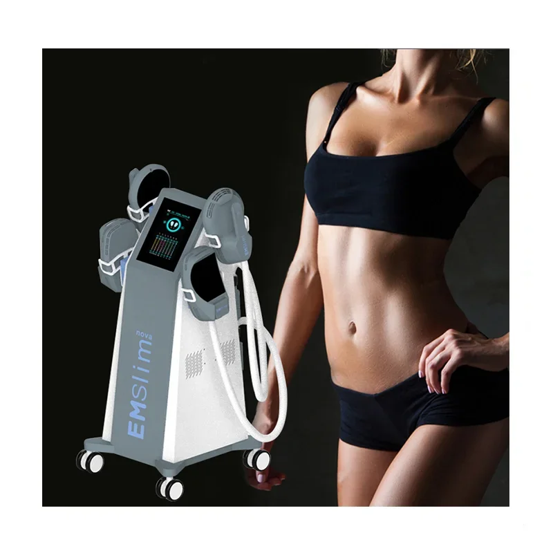 2024 emsllim muscle stimulation fat reduction body slimming machine with 4 handles Body Sculpt Muscle Machine