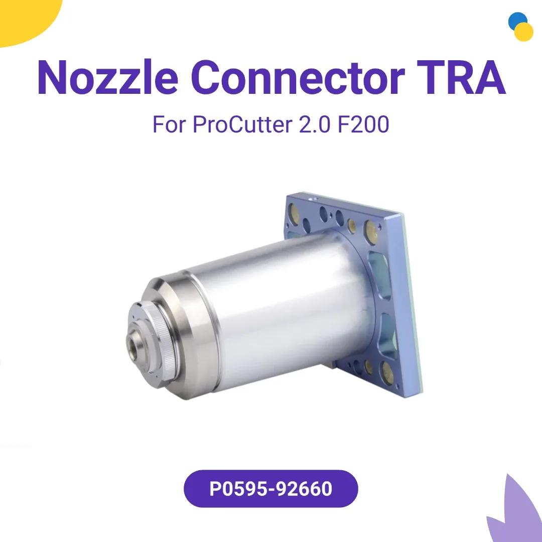 Преcitec ProCutter 2,0 лазерный разъем сопла, емкостный датчик TRA OEM P0595-92660 для режущей головки SE ProCutter 2,0 F200