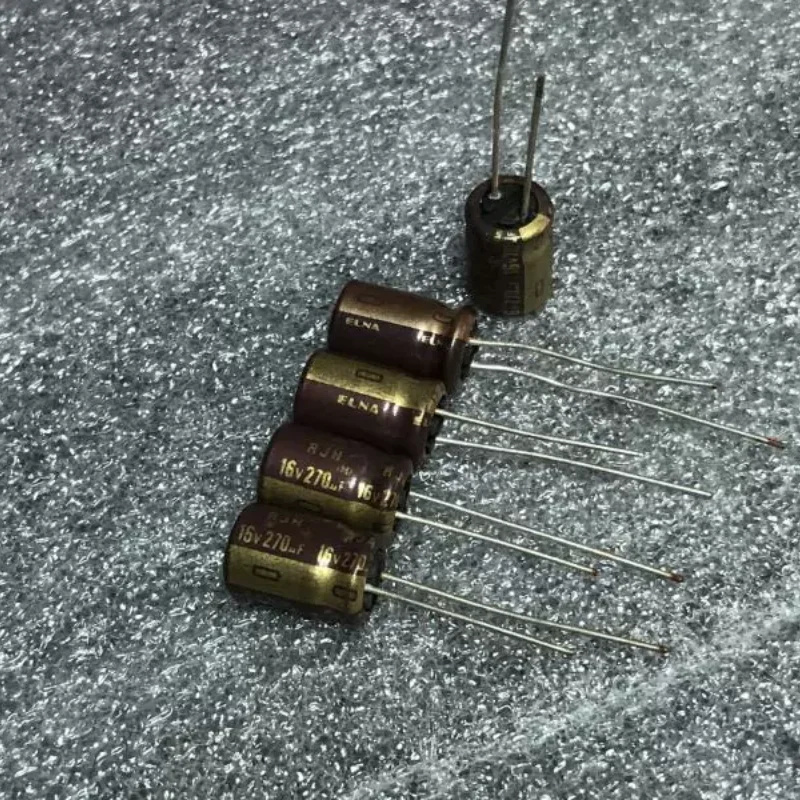 10-100pcs Japan ELNA (RJH) 270UF 16V High-Temperature Through-Hole Cathode Electrolytic Capacitor