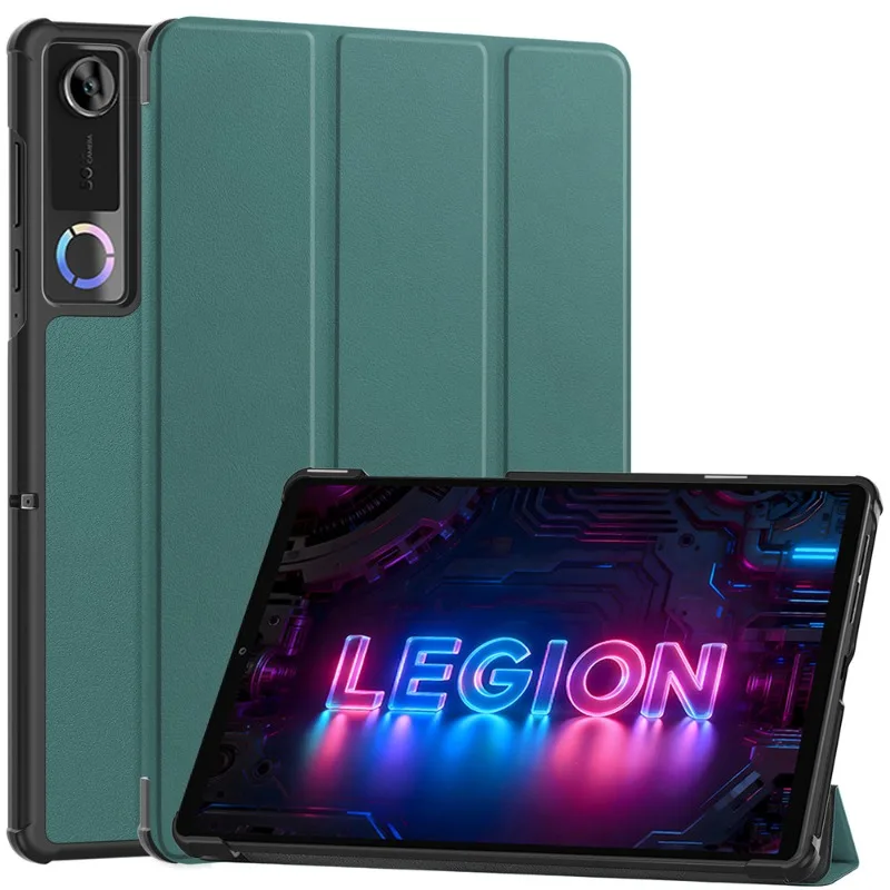 

Чехол для нового Lenovo Legion Y700 5-го поколения 2026 года, 8,8 дюйма, TB323FU, складной, из искусственной кожи, с подставкой, умный, противоударный, прозрачный, для планшета