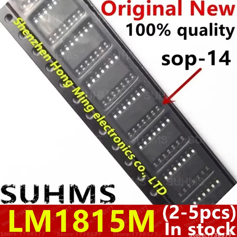 (2-5piece) 100% New LM1815 LM1815M LM1815MX LM1815MX/NOPB sop-14
