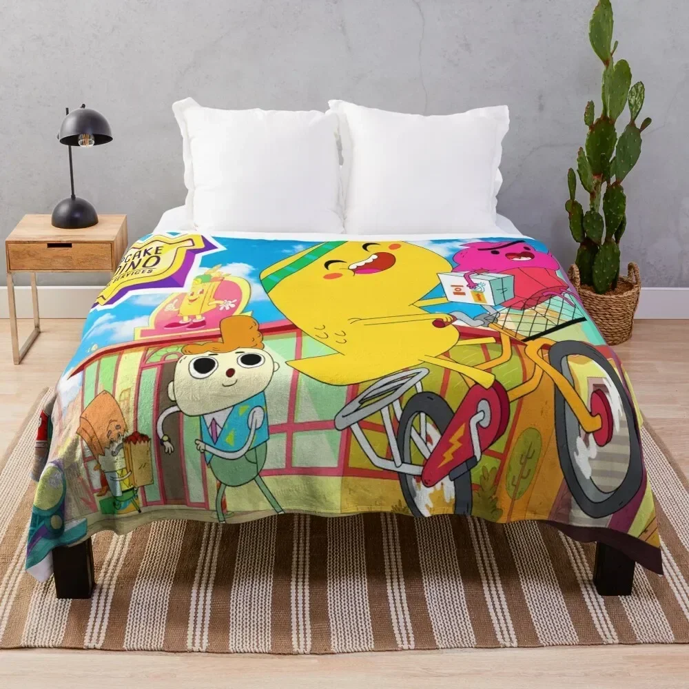 Cupcake & Dino - General Services cupcake and din Throw Blanket Luxury Throw warm winter Kid'S Blankets