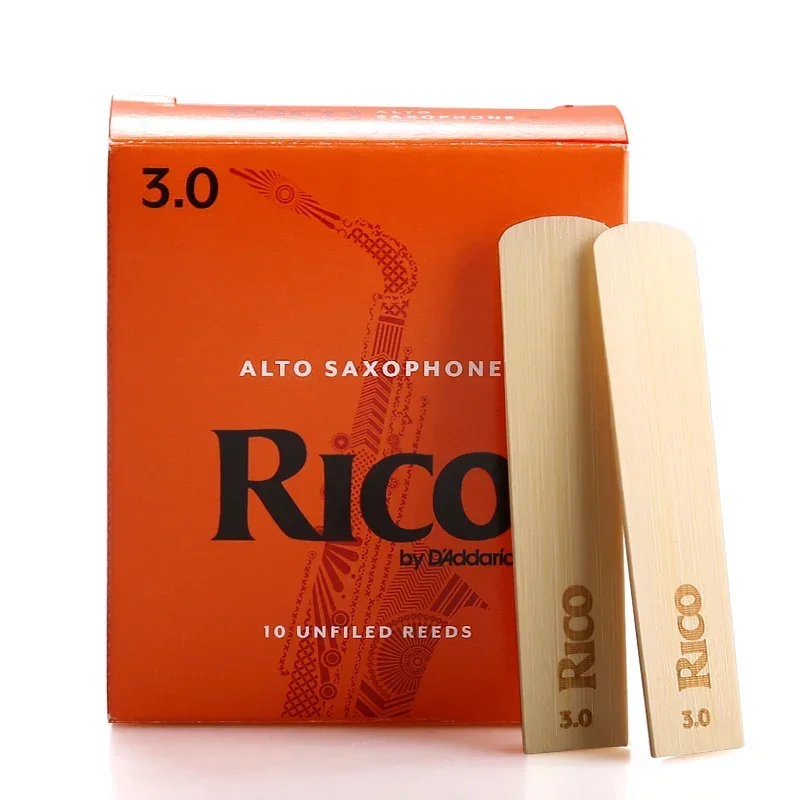 USA Original D’Addario RICO Orange Box Reeds Eb Alto Bb Soprano Tenor Barione Saxphone Bass Clarinet Classic