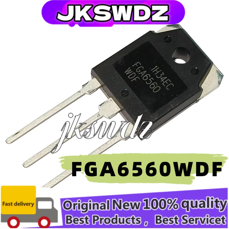 

5pcs NEW 100% quality FGA6560WDF FGA6560 FGA30S120P FGA30S120 FGA25S125P FGA25S125 TO3P POWER TRANSISTOR