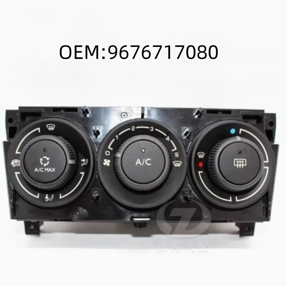 

9676717080 Подходит для Peugeot 308, панель управления обогревателем, приборная панель, ручка контроллера кондиционера