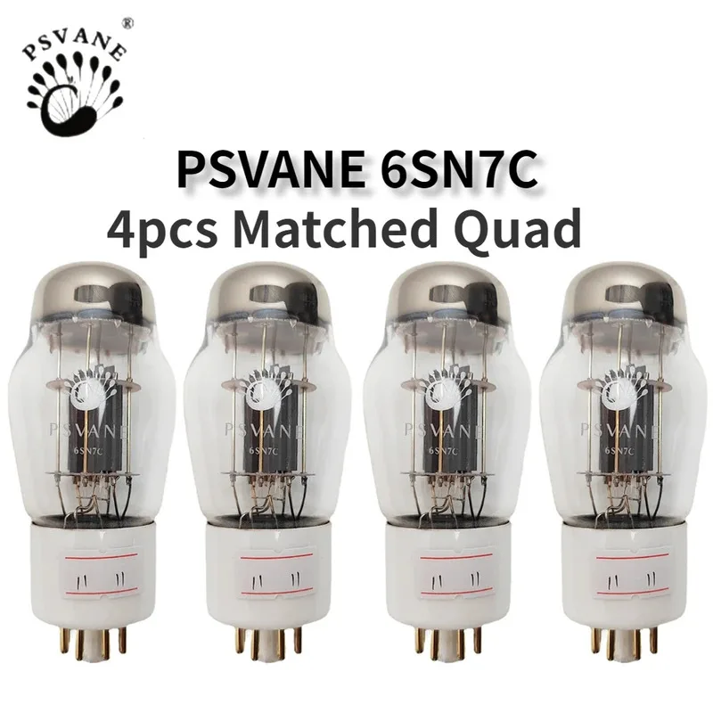 

PSVANE 6SN7C Vacuum Tube Audio Valve Replace 6SN7 6N8P 6H8C CV181 New Upgrade Valve Home Theater High Fidelity Audio Amplifier
