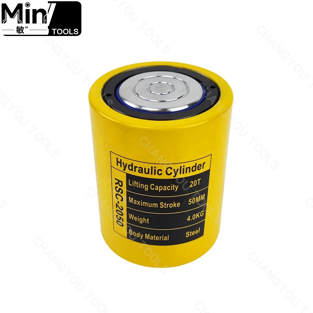RSC-2050 20 Ton Single Acting Hydraulic Jack Cylinder Industrial Hydraulic Lifting Cylinder for Construction