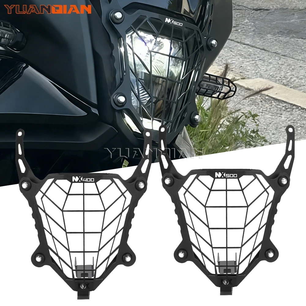 

NX 400 500 Headlight Protector For Honda NX400 NX500 2023 2024 2025 NX 500 E-Clutch 2026 Headlight Guard Grille Cover Protection