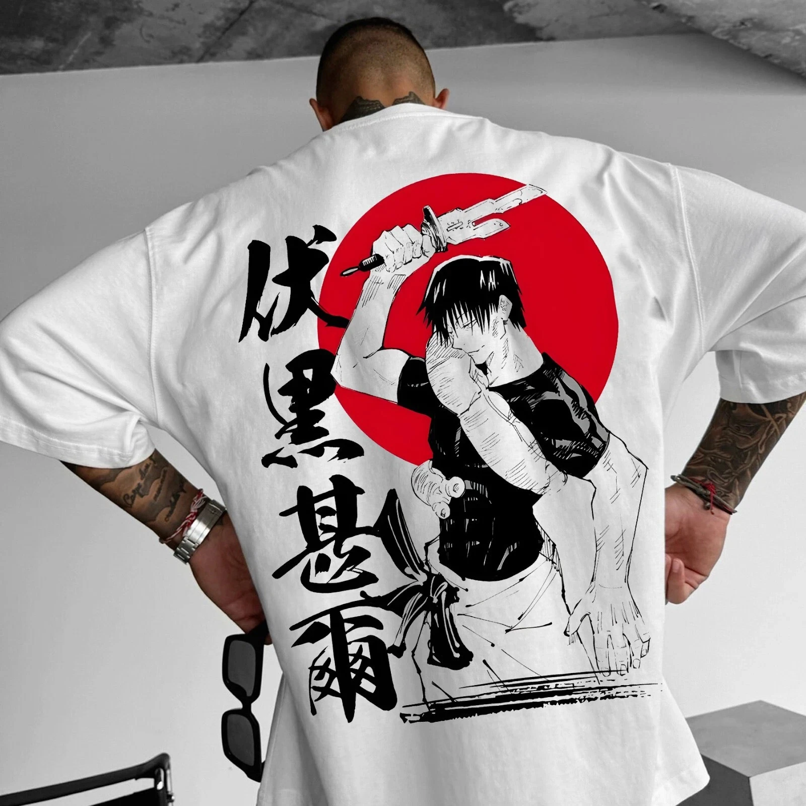 

Jujutsu Kaisen Anime Manga T-Shirt Tee Short Sleeve Costumes Polyester Unisex- Fried Street Models Original Restoration