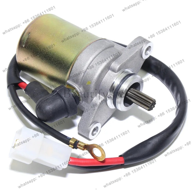 

QJ50QT two-punch West Lake 90 2T starter motor, two-punch QJ50 JOG90 starter motor, starter motor