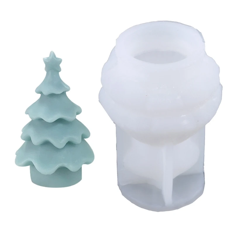 Christmas Tree Mold Silicone Molds High Temperature Resistant Ornament Mold Home Decoration Molds