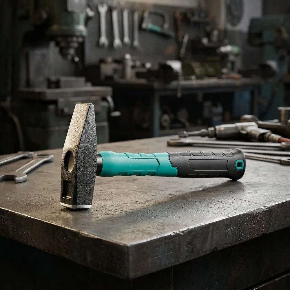 For Cross Peen Hammer for Technical Applications: High Carbon Steel Body and Fiber Handle for Precision Metal Shaping