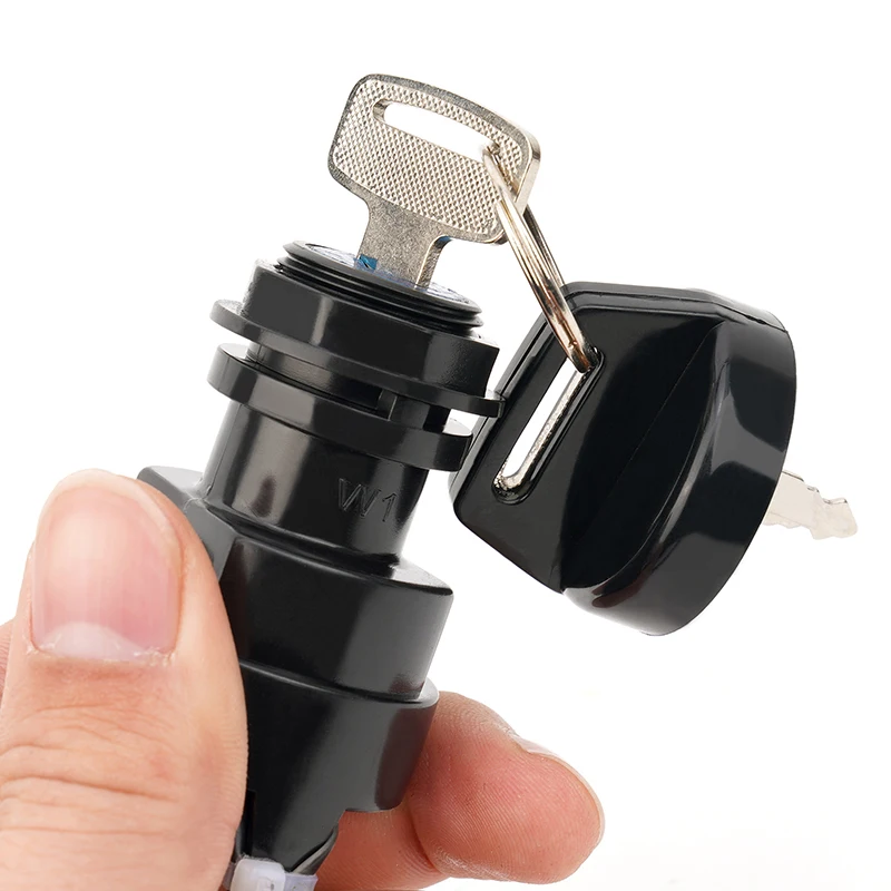 ชุดล็อคประตูไฟฟ้ามอเตอร์ไซค์ 4 สาย พร้อมกุญแจสตาร์ท สำหรับยามาฮ่า บิ๊กแบร์ 400 YFM400 YFM 400 YFM400F YFM400FB 0345-003