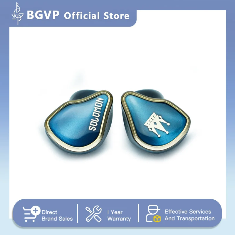 BGVP Solomon 9, наушники-вкладыши EST BCD IEM, гибридные мониторы с костной проводимостью, наушники-вкладыши с разъемом 4,4 мм