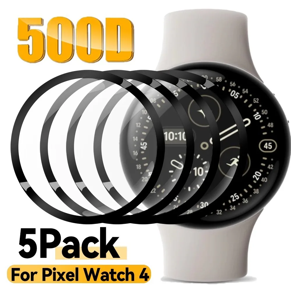 

1-5 шт. Защитная пленка для экрана часов Google Pixel Watch 4, 41 мм, 45 мм, композитная пленка из ПММА, не стеклянная защитная пленка от царапин