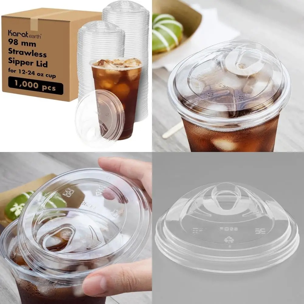 

Крышка-сапер PLA 98 мм для чашек емкостью 12–24 унций, упаковка 1000 шт.